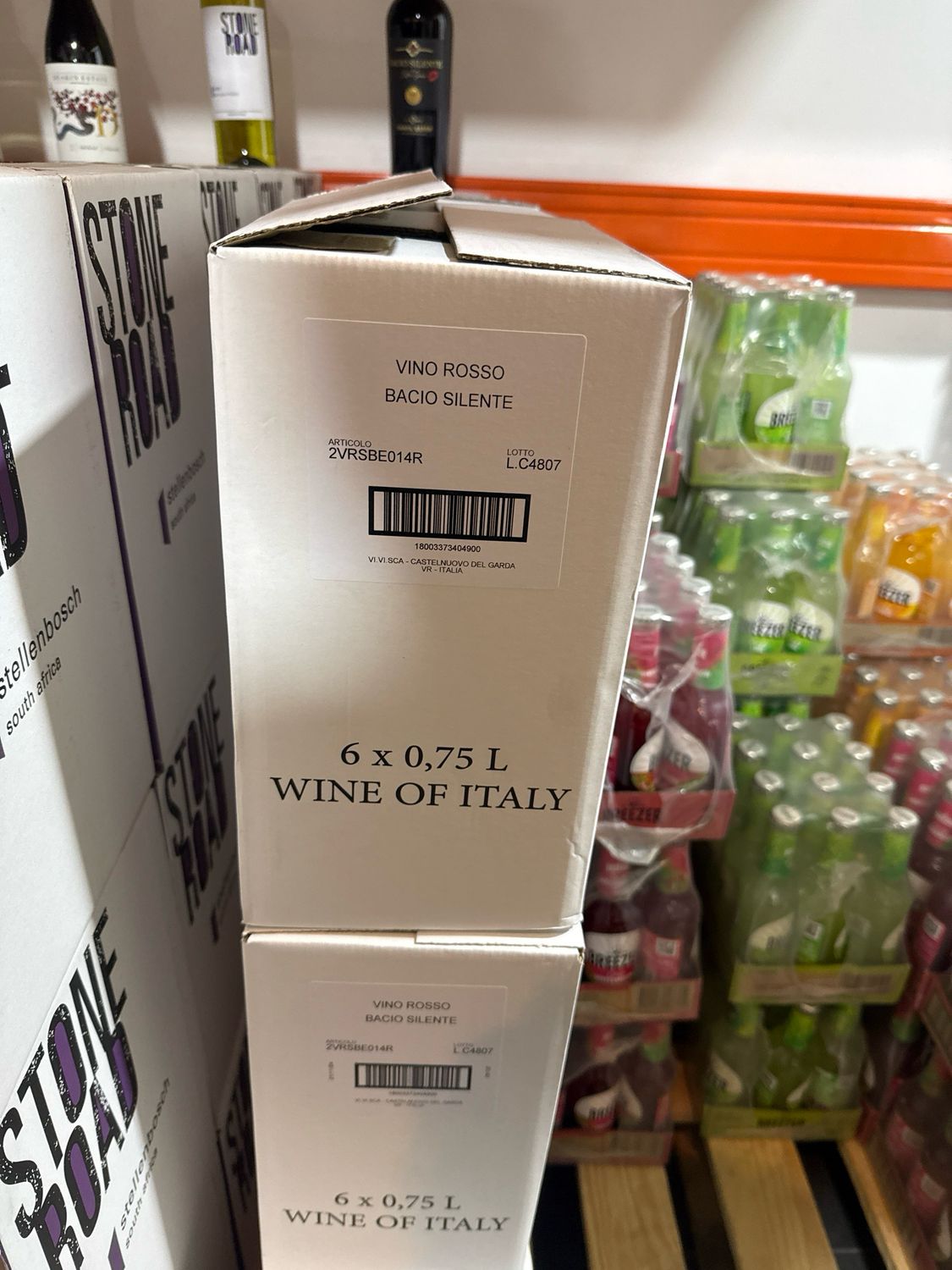 Bacio Silente all flavours wine 