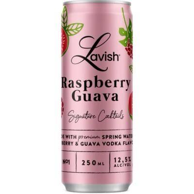 Lavish rasberry guava 12,5%(24x25cl) 