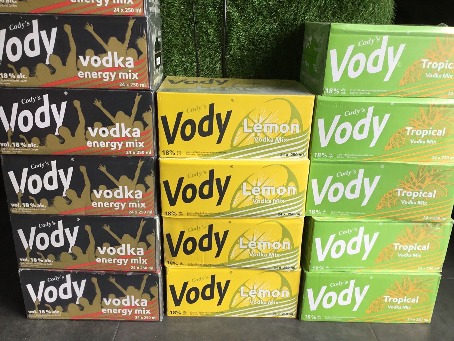 Vody vodka mix