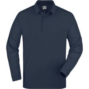 JN022 Schweres Herren Piqué Polo langarm