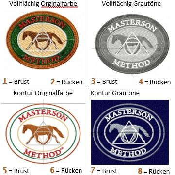 Masterson Method Fremdware Bestickung