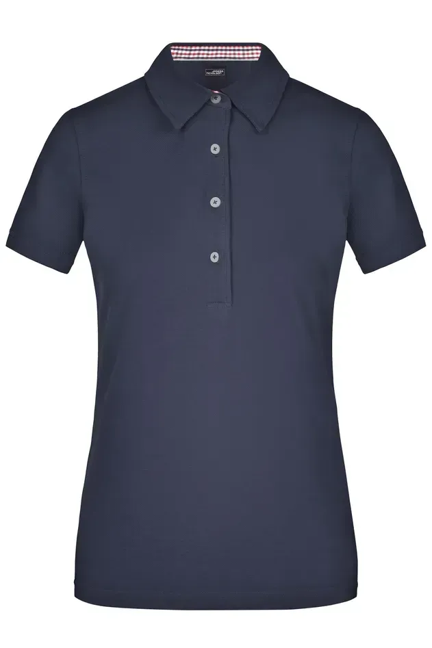JN969  Klassisches Damen Polohemd mit konfektioniertem Kragen