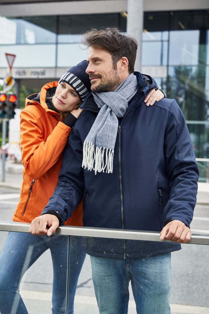 JN1053 Damen / JN1054 Herren 3-Lagen Wintersport Softshell Jacke