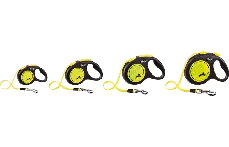 FLEXI rollijn New neon tape fluo geel Art. Nr. 00169
