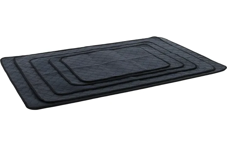 Wasbare trainingsmat grijs antislip L 85x51cm Art. Nr. 00130