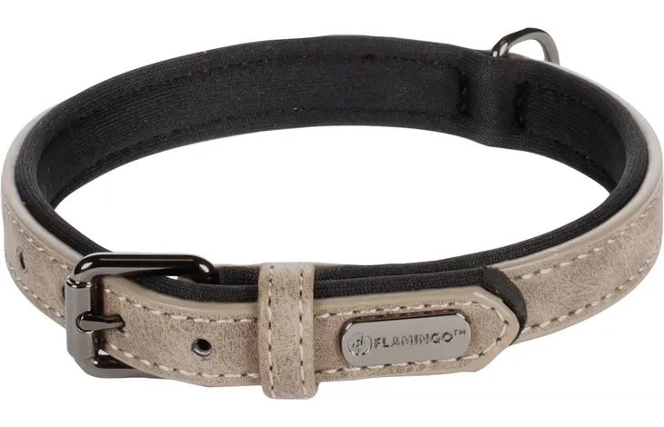 Halsband deluxe taupe Art. Nr. 00102