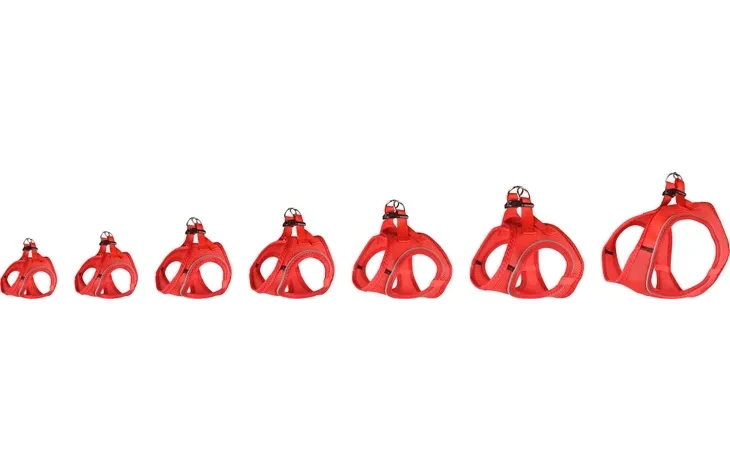 Harnas step&amp;go rood Art. Nr. 00056