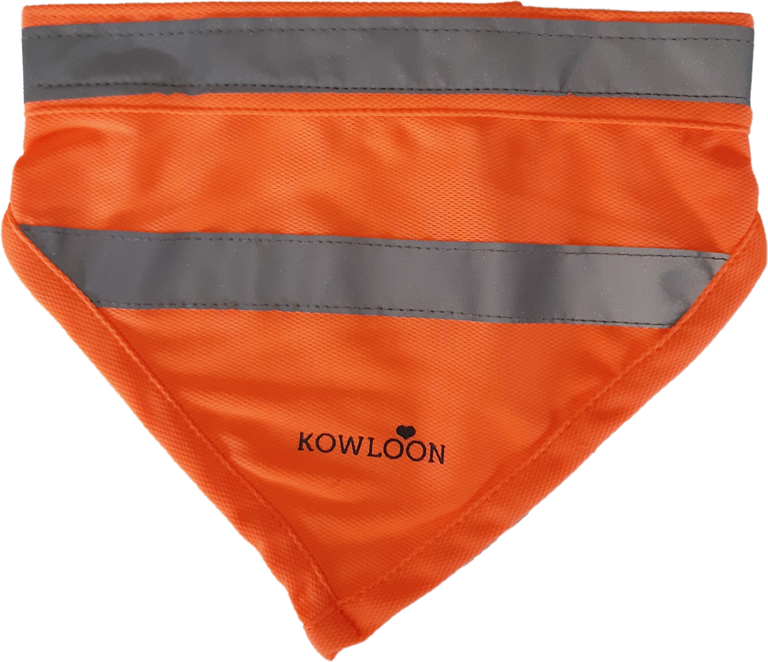 Safety bandana fluo oranje of geel Art. Nr. 00243