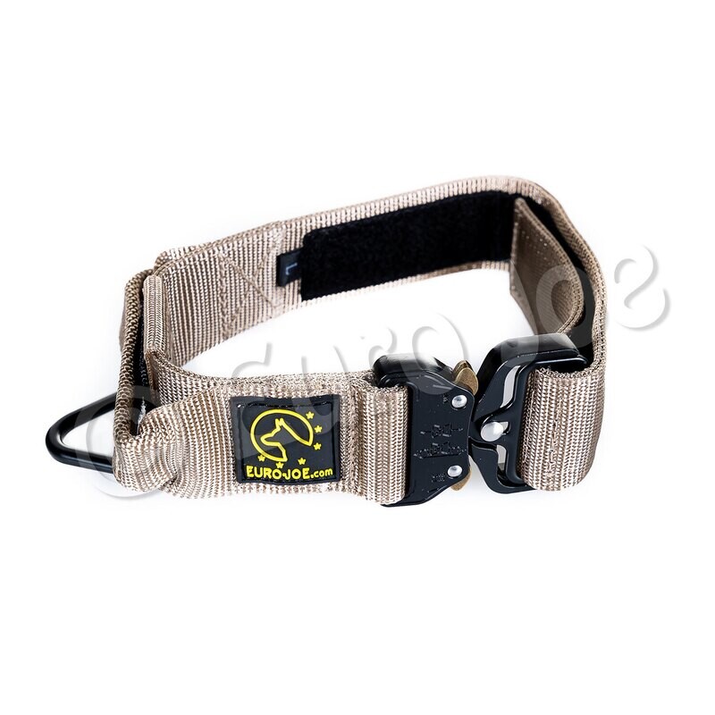 Tactical halsband 2.0 met handvat TAUPE Art. Nr. 00390