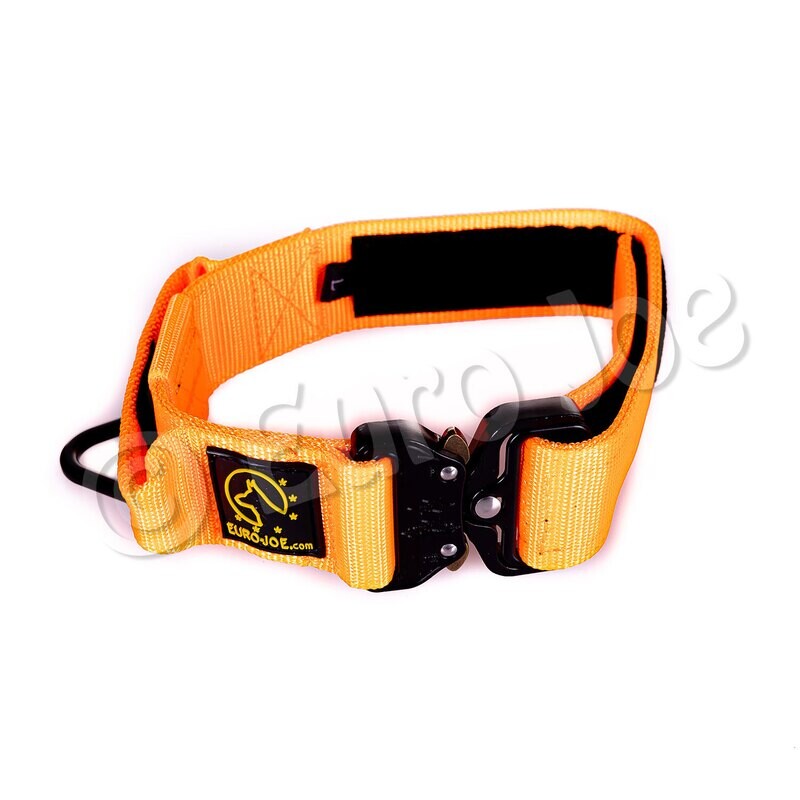 Tactical Halsband 2.0 met handvat FEL ORANJE Art. Nr. 00393