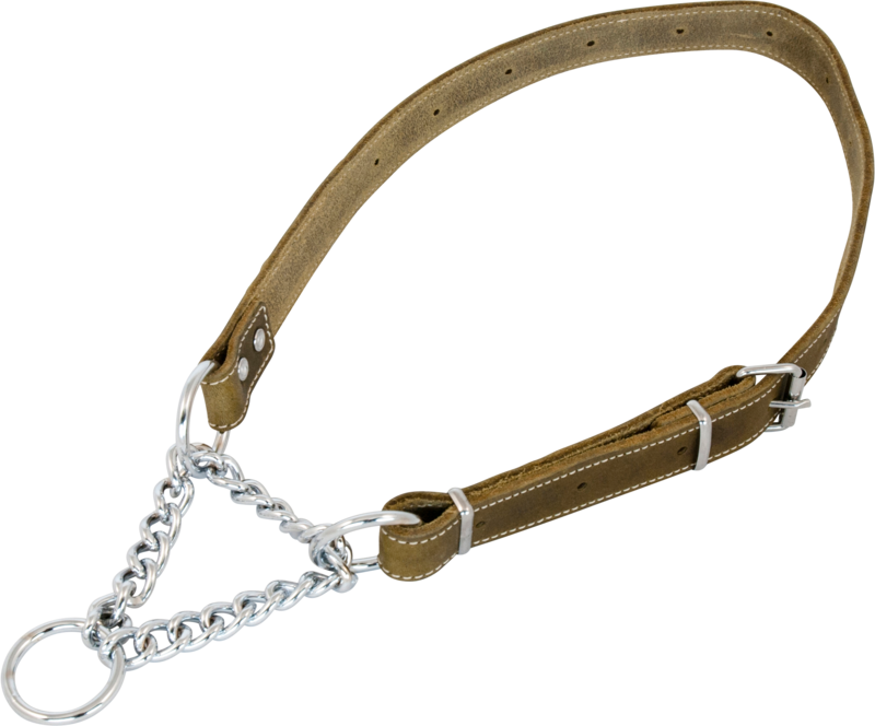 JV VETLEDER Sliphalsband Groen 25mmx50-80 Art. Nr. 00565