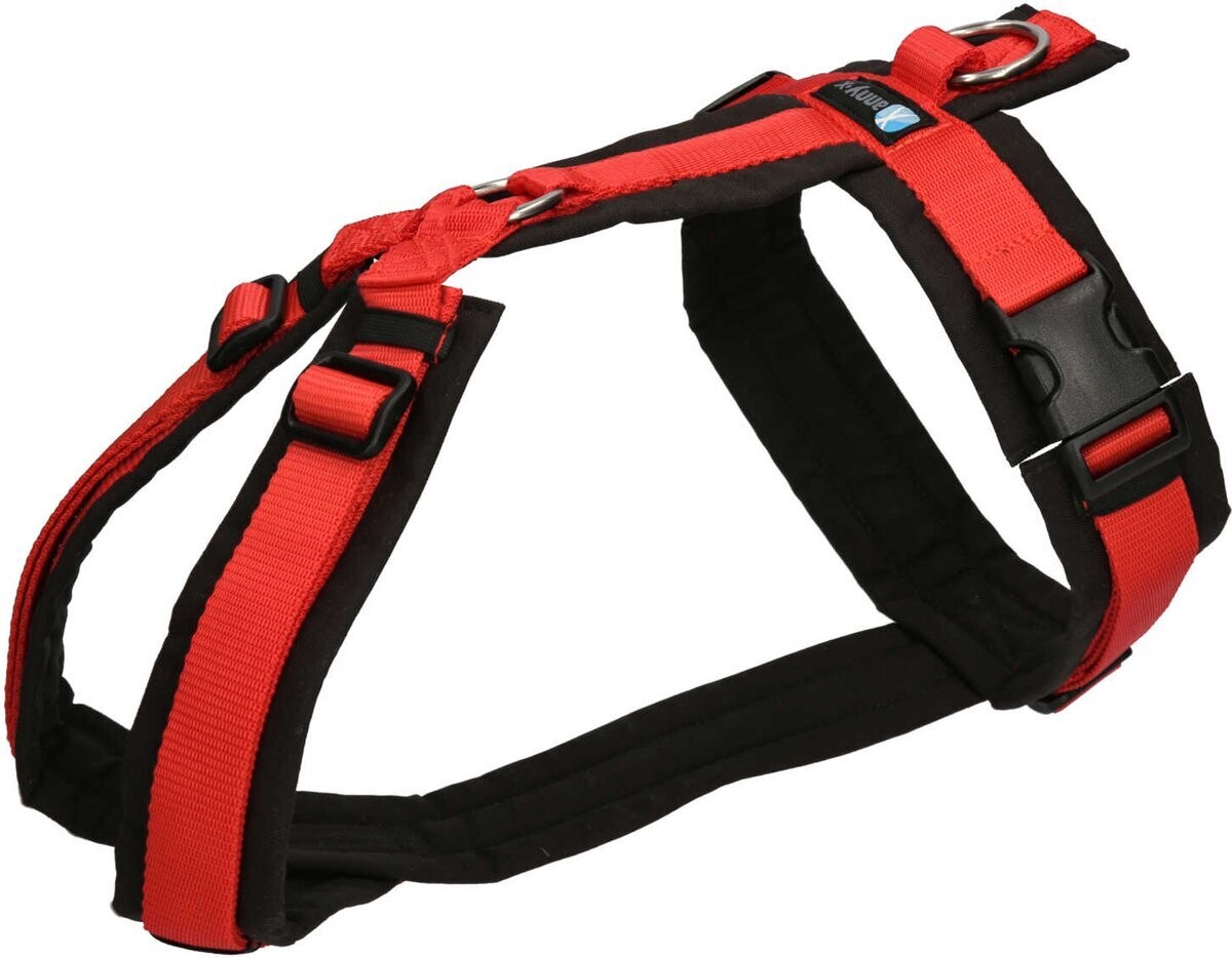 AnnyX hondentuig FUN rood/zwart 
Art. Nr. 00316