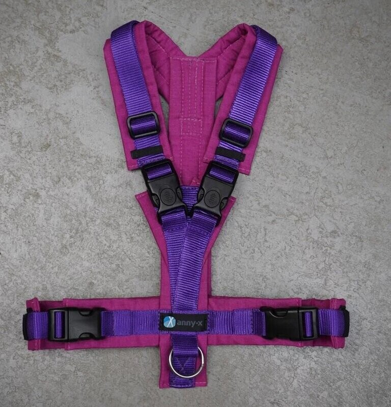 *Limited Edition* AnnyX FUN tuig paars/fuchsia maat S 52-64cm Art. Nr. 00600