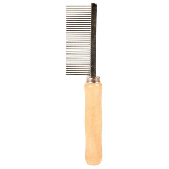 KAM, middel, hout/metalen tanden, 18cm Art. Nr. 00649