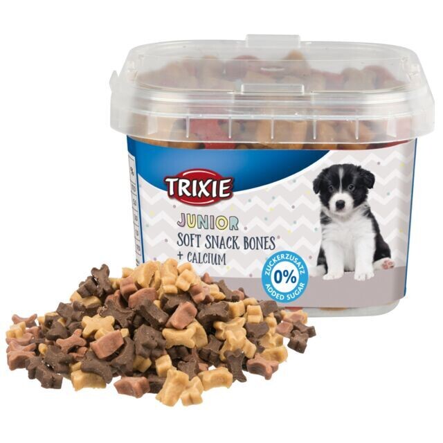 Puppy Soft Snack Bones met calcium 140gr Art. Nr. 00667