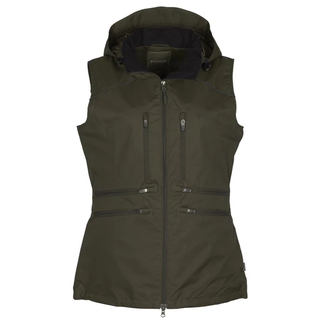 PINEWOOD WOMAN Dog sport windblocker MOSSGROEN VEST Art. Nr. 00693