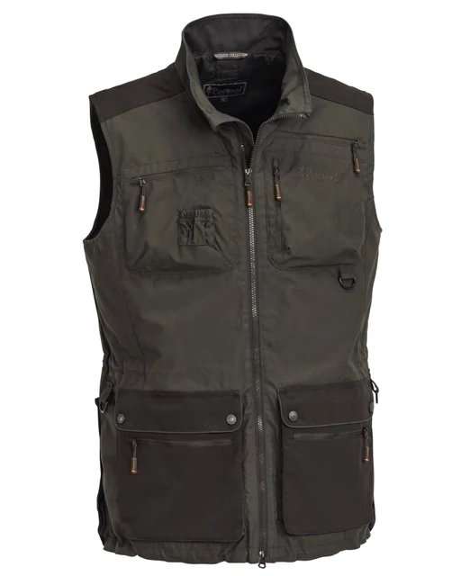 PINEWOOD MEN Dog Sports Vest Olive/Suede Brown  Art. Nr. 00704