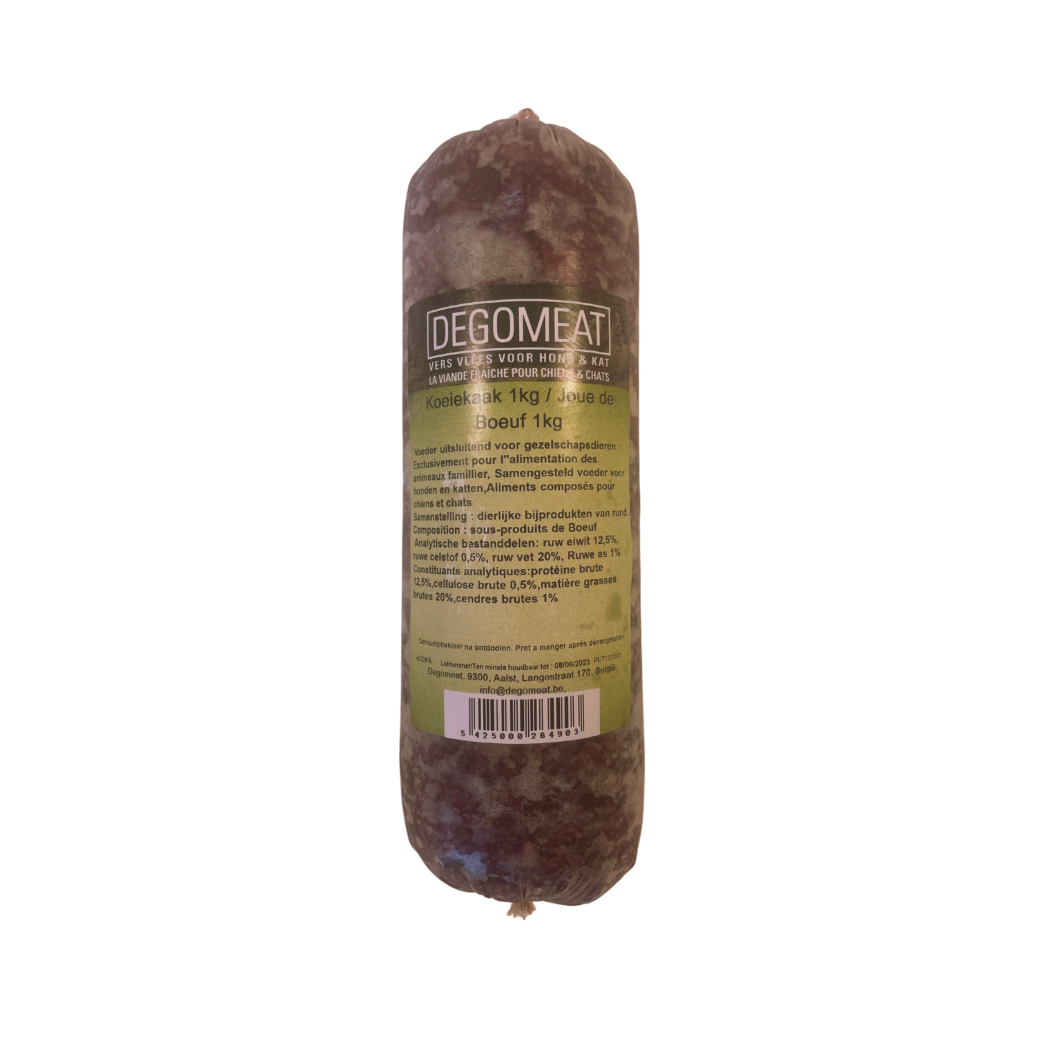 Degomeat Koeiekaak 1kg Art. Nr. 00717