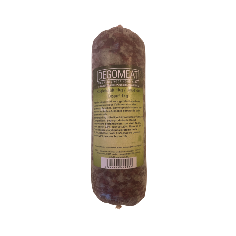 Degomeat Koeiekaak 1kg Art. Nr. 00717