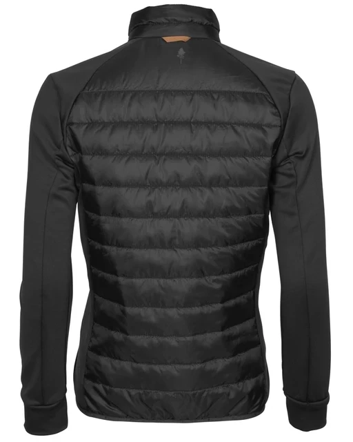 PINEWOOD WOMAN Finnveden Hybrid Power Fleece Black Art. Nr. 00786