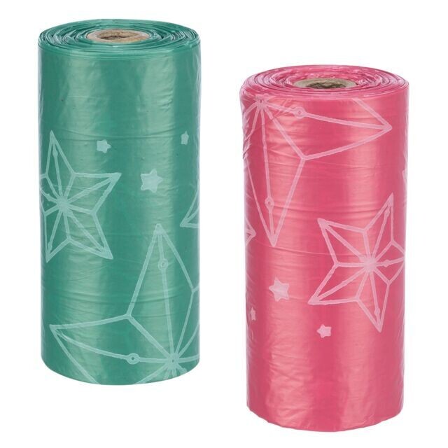 Xmas Poepzakjes 8 rollen à 20 zakjes Art. Nr. 00809
