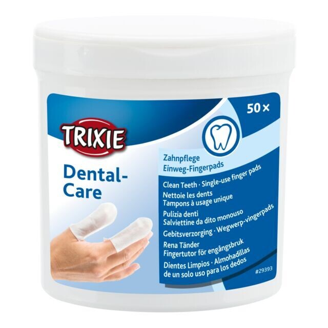 Dental Care tandverzorging, vingerpads, 50st. Art. Nr. 00833