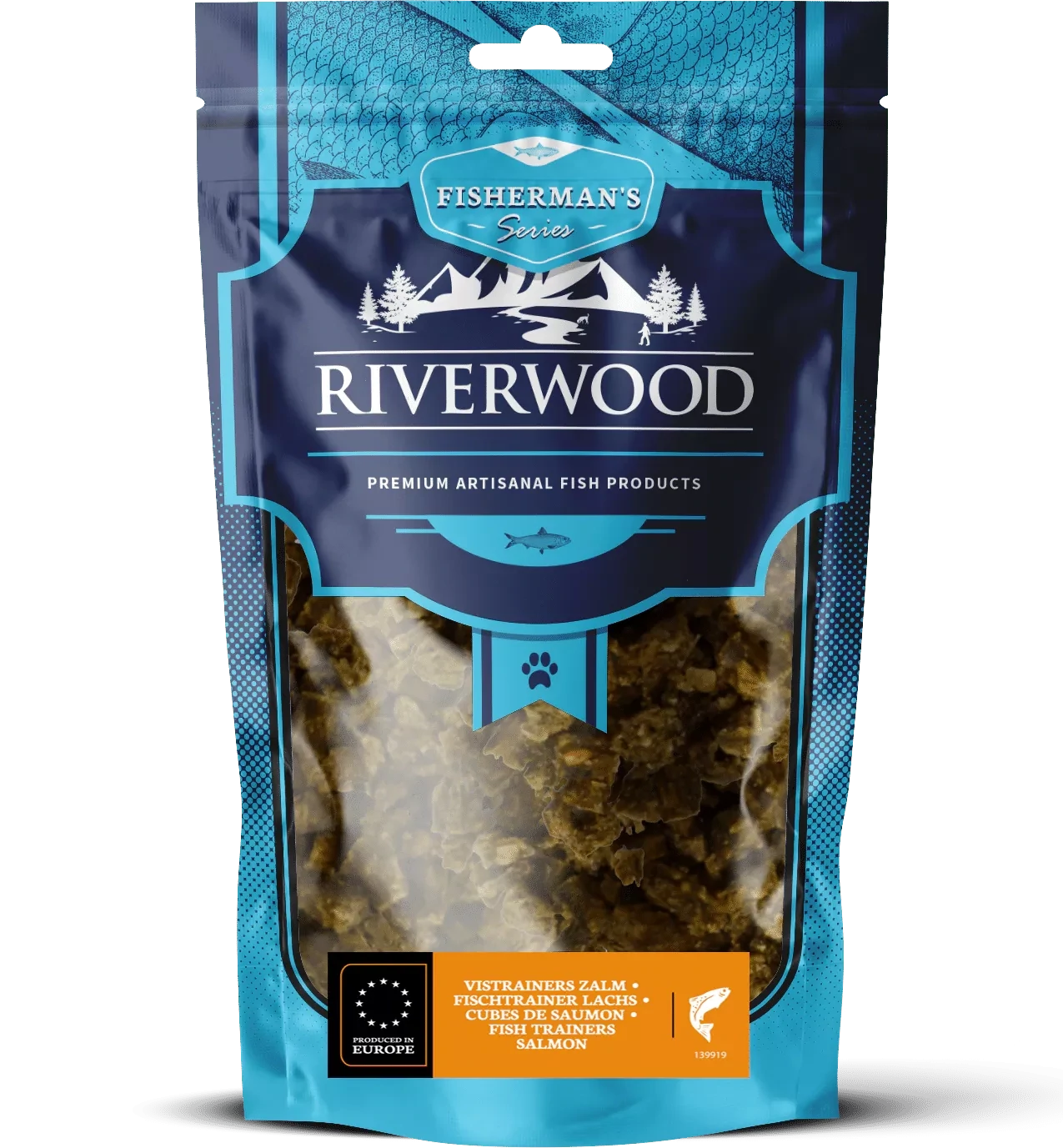 RIVERWOOD Vistrainers ZALM 125gr. Art. Nr. 00859