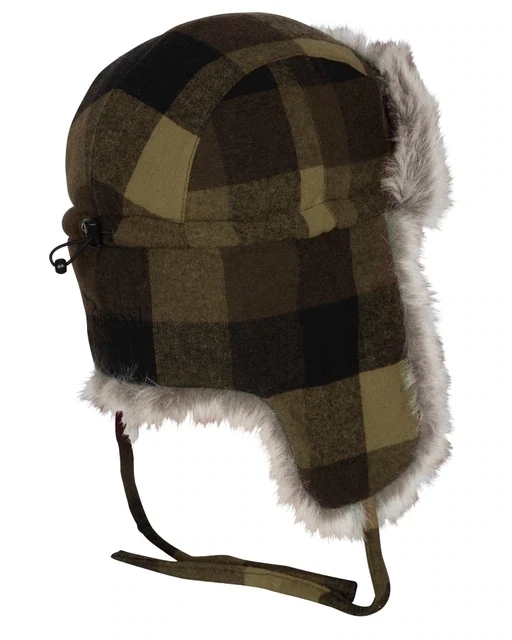 PINEWOOD Classic Geruite Bontmuts Green Art. Nr. 00868