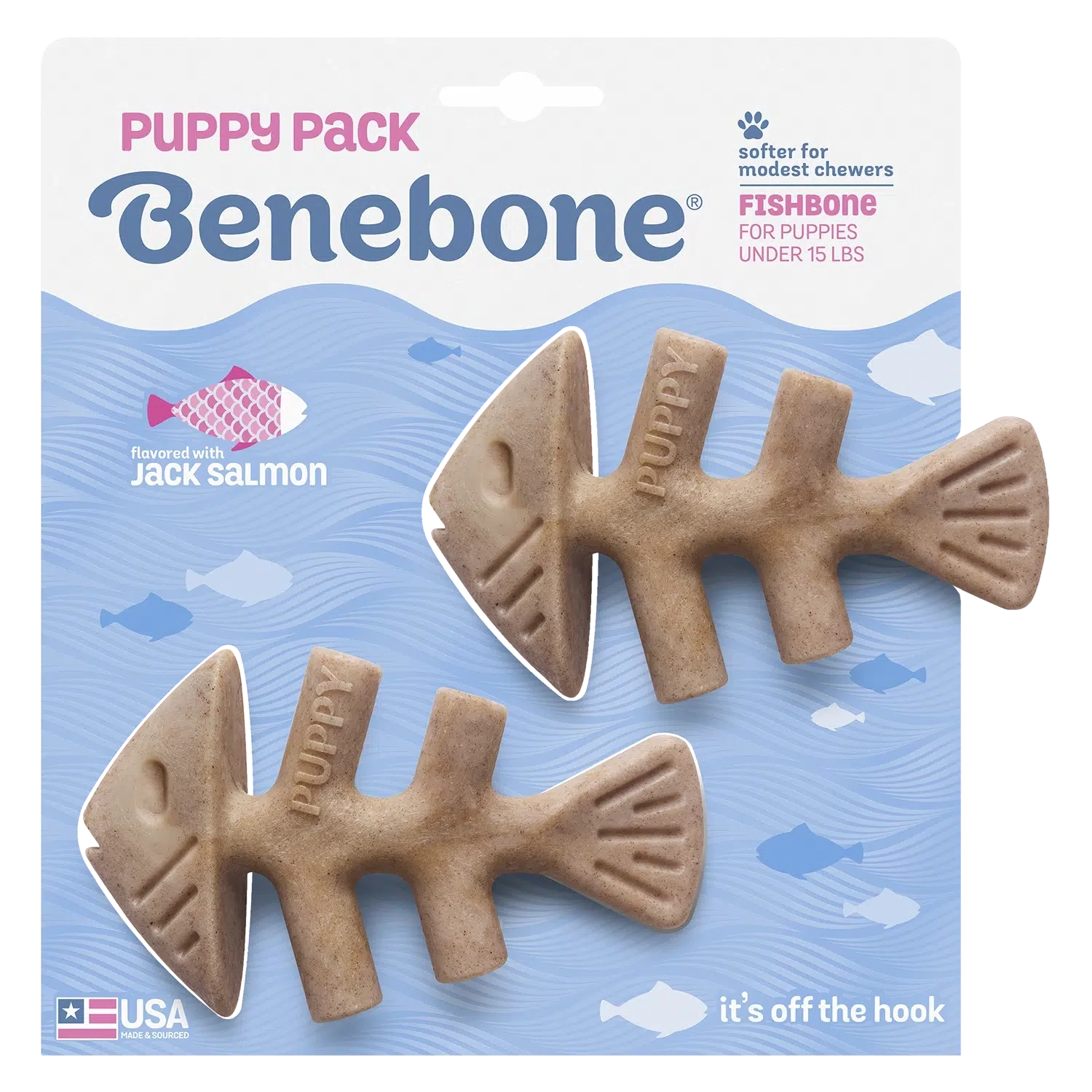 Benebone PUPPY pack Zalm Art. Nr. 00923