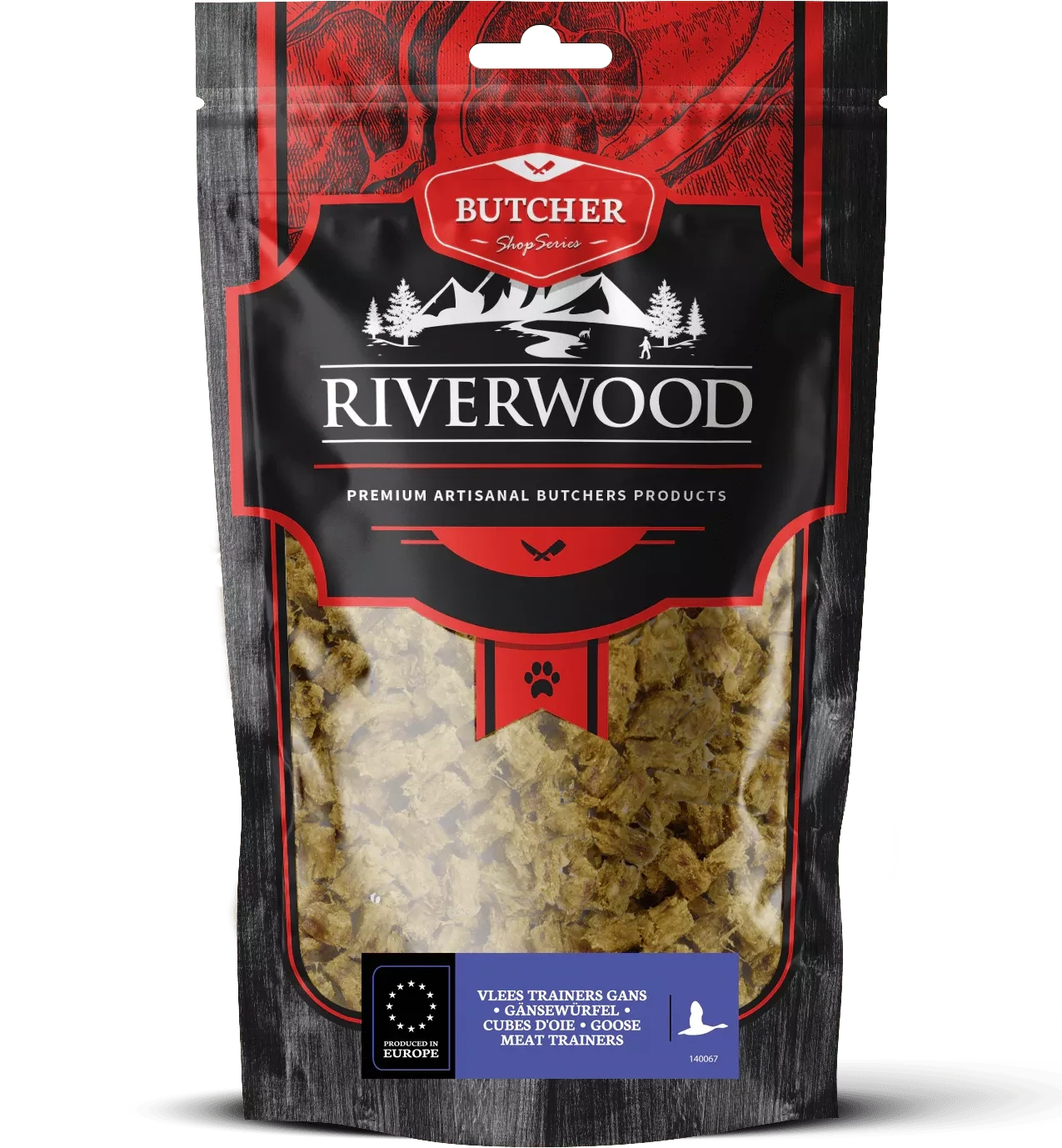 RIVERWOOD Vlees trainers GANS 150gr. Art. Nr. 00855