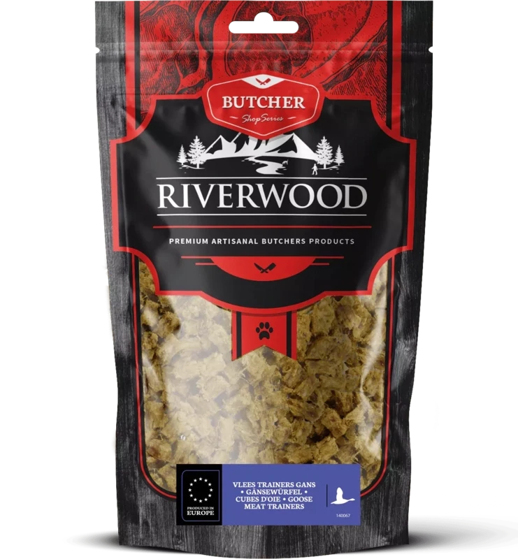RIVERWOOD Vlees trainers GANS 150gr. Art. Nr. 00855