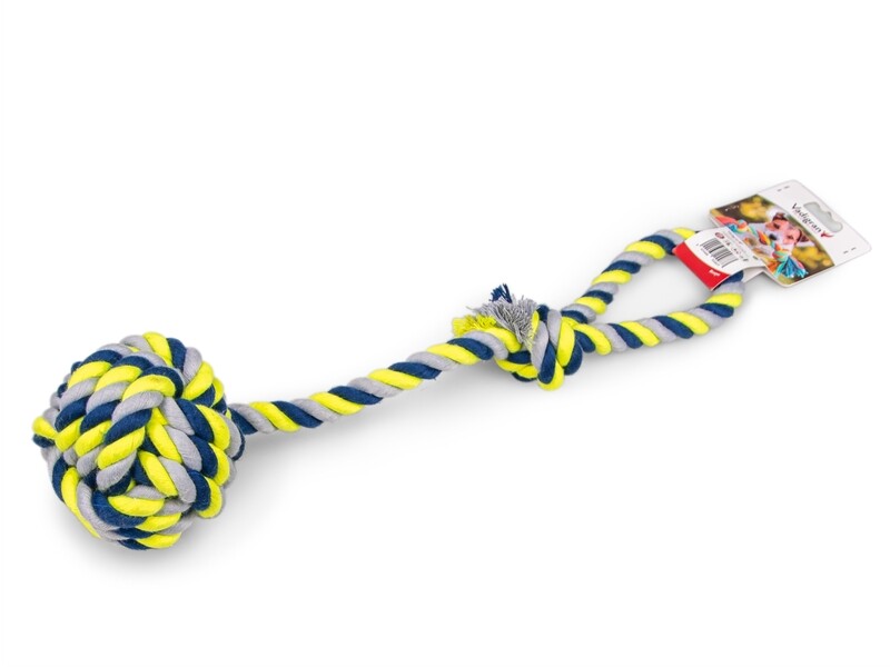 Katoenen koord + handvat + bal 54cm Art. Nr. 01031