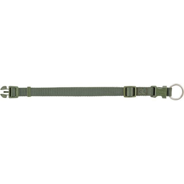 Premium Halsband Olijfgroen Puppy/kleine hond Art. Nr. 00156