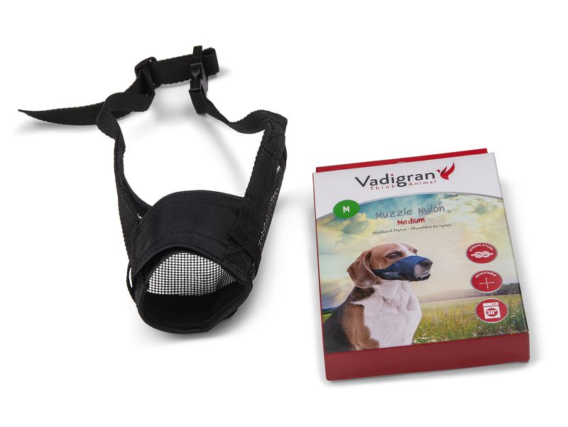 Muilband aanpasbaar nylon Art. Nr. 01119