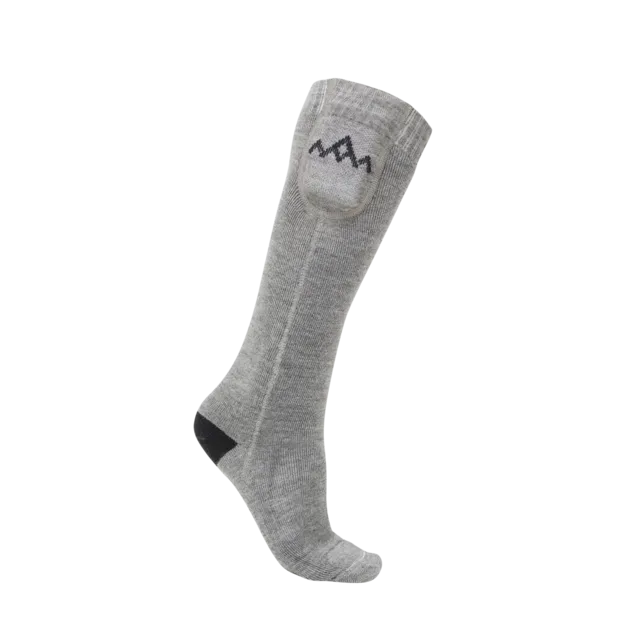HeatX Heated Everyday Socks w/batt. V2 M Grey - EU40/42 Art. Nr. 0561