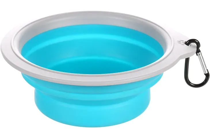 EET- EN DRINKPOT BUBO ROND BLAUW &amp; GRIJS Art. Nr. 00206