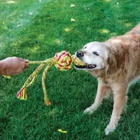 Kong® speelgoed wubba knoopbal meerdere kleuren Art. Nr 00295