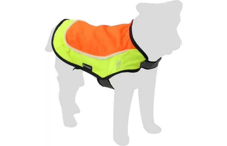 Veiligheidsvest met led licht simi fluo oranje Art. Nr. 01131