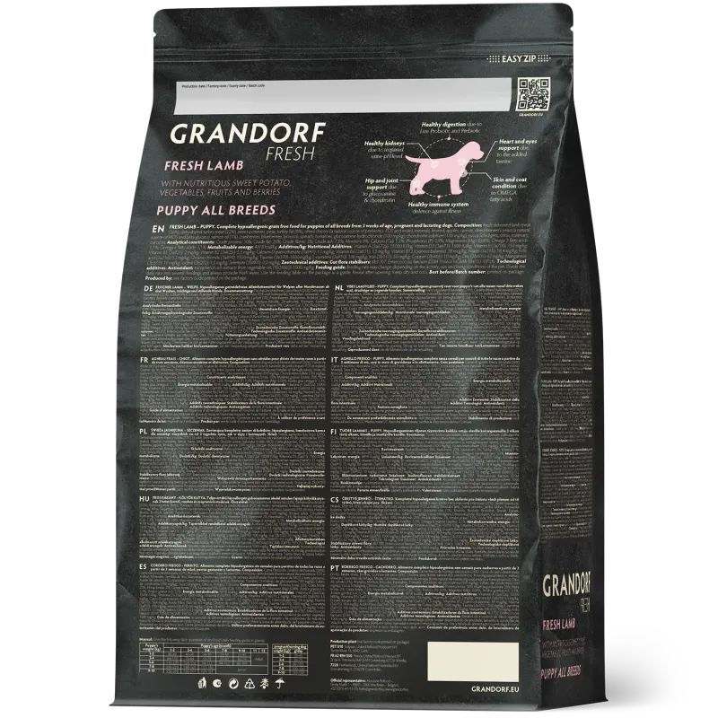 Grandorf Fresh Lamb Puppy Art. Nr. 01151