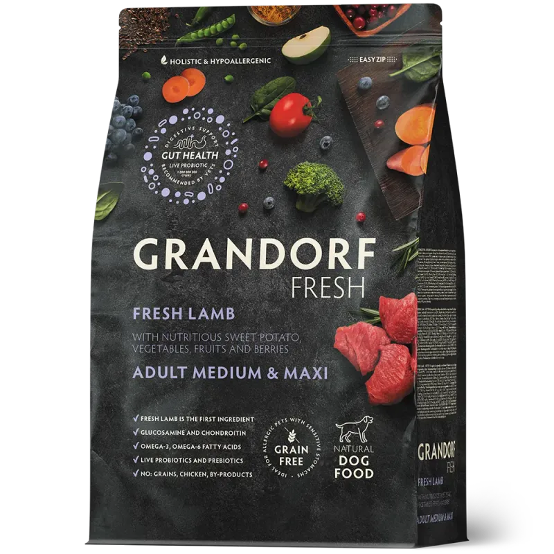 Grandorf Fresh Lamb Adult Medium/Maxi Art. Nr. 01153