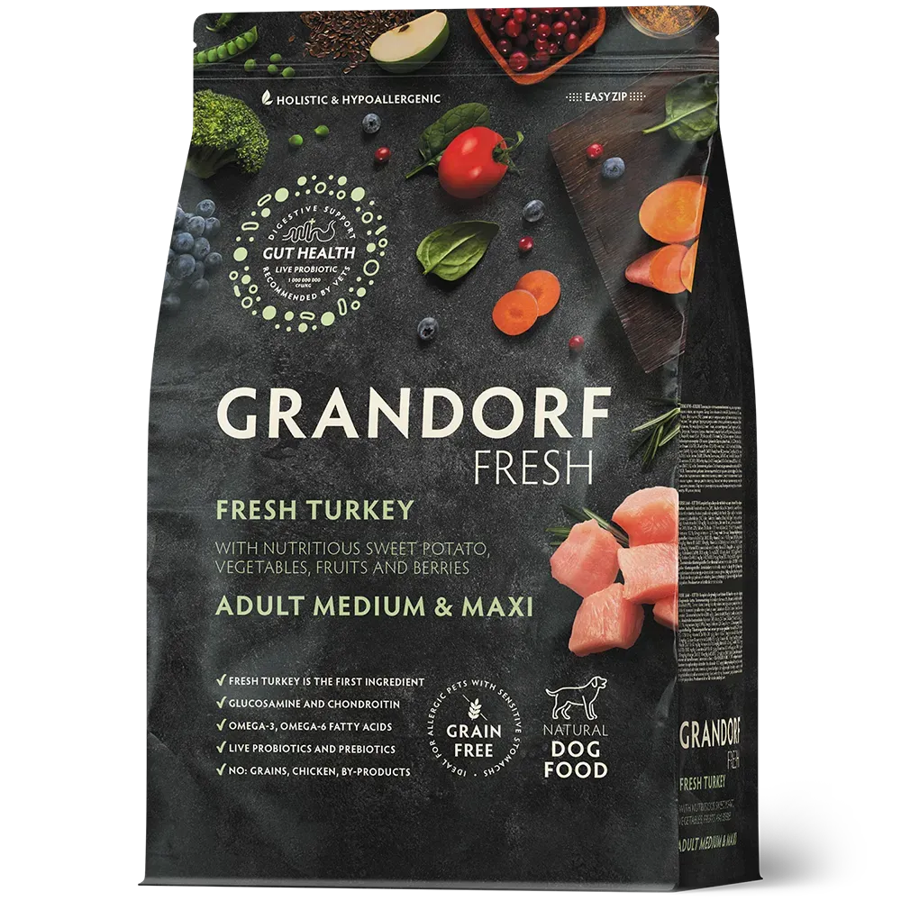 Grandorf Fresh Turkey Adult Medium/Maxi Art. Nr. 01154