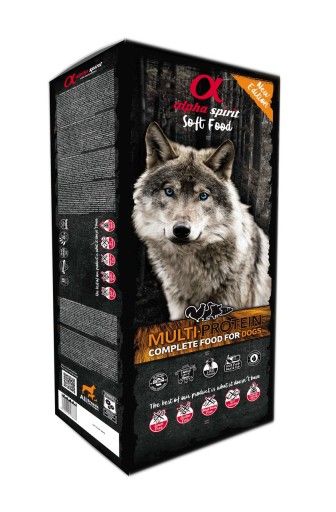 Alpha spirit Complete food for dogs semi-moist Multi-protein Art. Nr. 00822