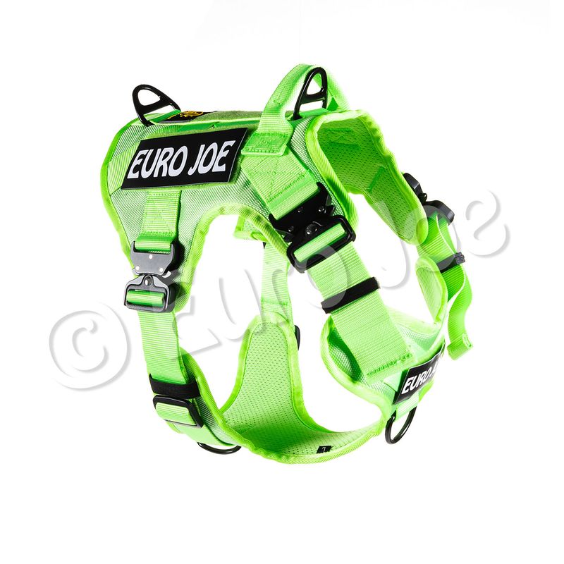 Nylon Harnas Tactical Neon Groen Art. Nr. 00780