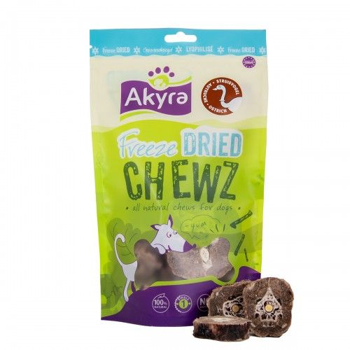 Akyra Freeze Dried Chewz struisvogelnek Art. Nr. 00709