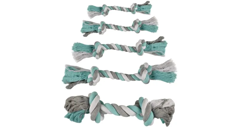 Jim knoopbeen 2 knopen Munt/wit/grijs Art. Nr. 00161