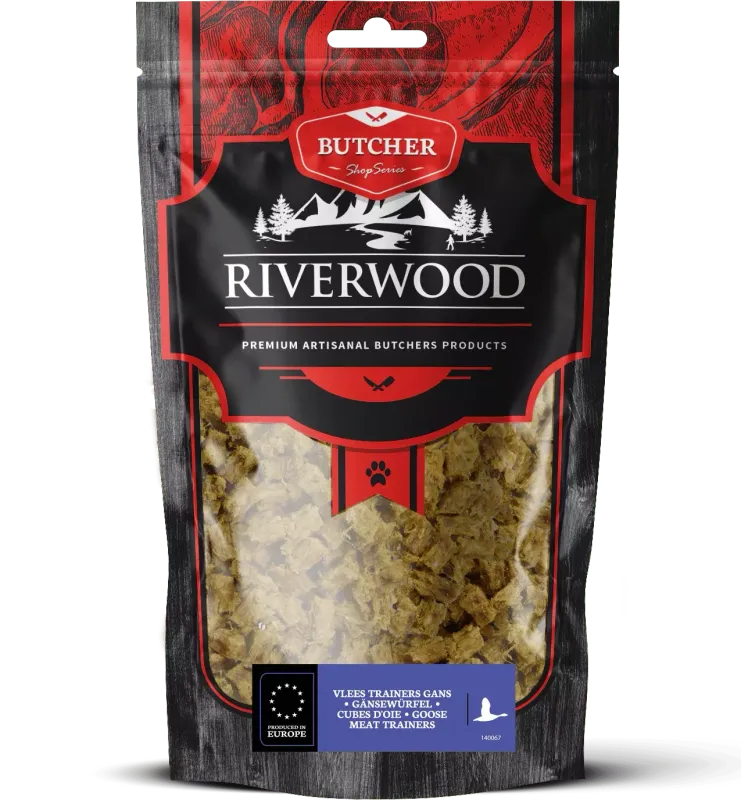 RIVERWOOD Vlees trainers GANS 150gr. Art. Nr. 00855