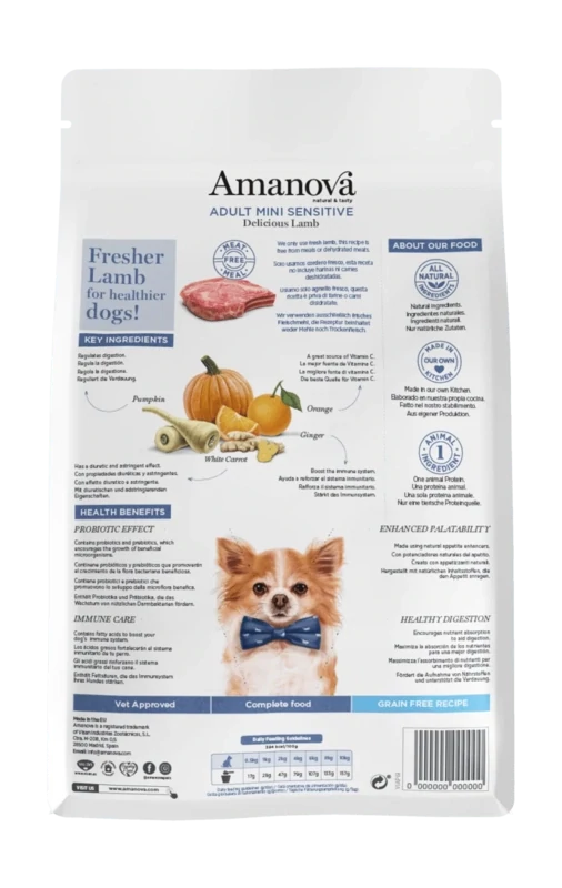 AM Adult Mini Delicious LAMB 2kg Art. Nr. 00555