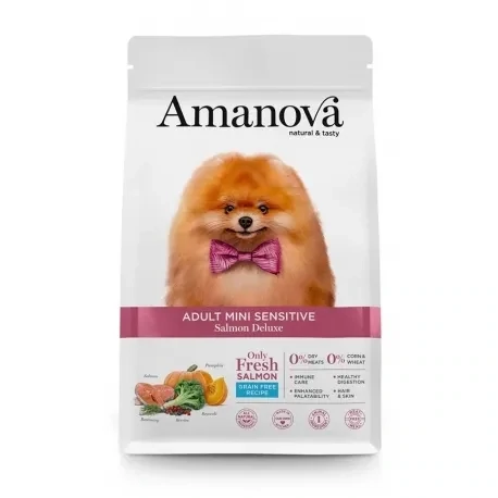 AM Adult Mini Sens. SALMON Deluxe 2kg  Art. Nr. 00548