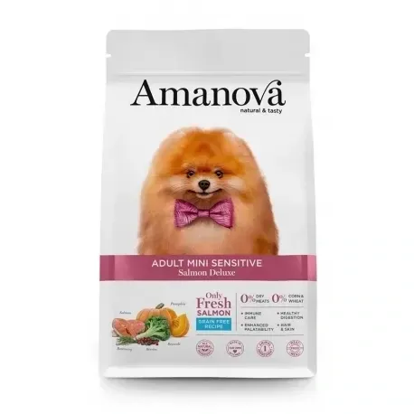 AM Adult Mini Sens. SALMON Deluxe 2kg  Art. Nr. 00548