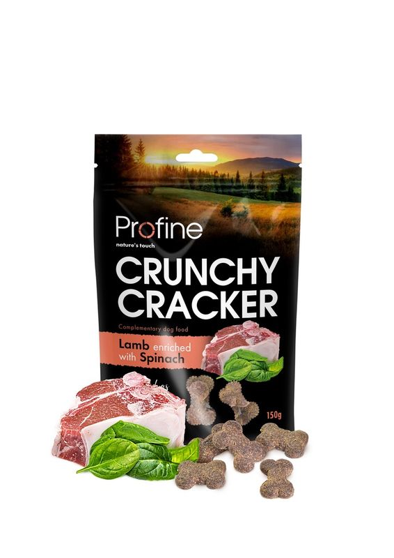 Profine Crunchy Cracker Lamb/Spinach 150 gr Art. Nr. 00676